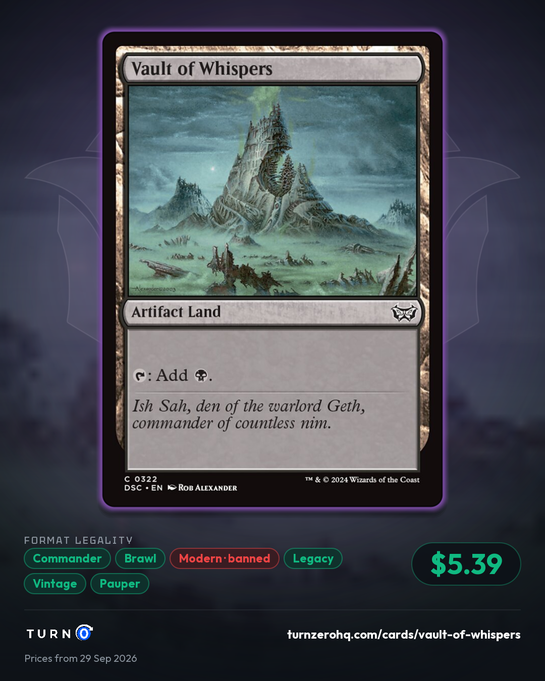 Shareable picture of Vault of Whispers