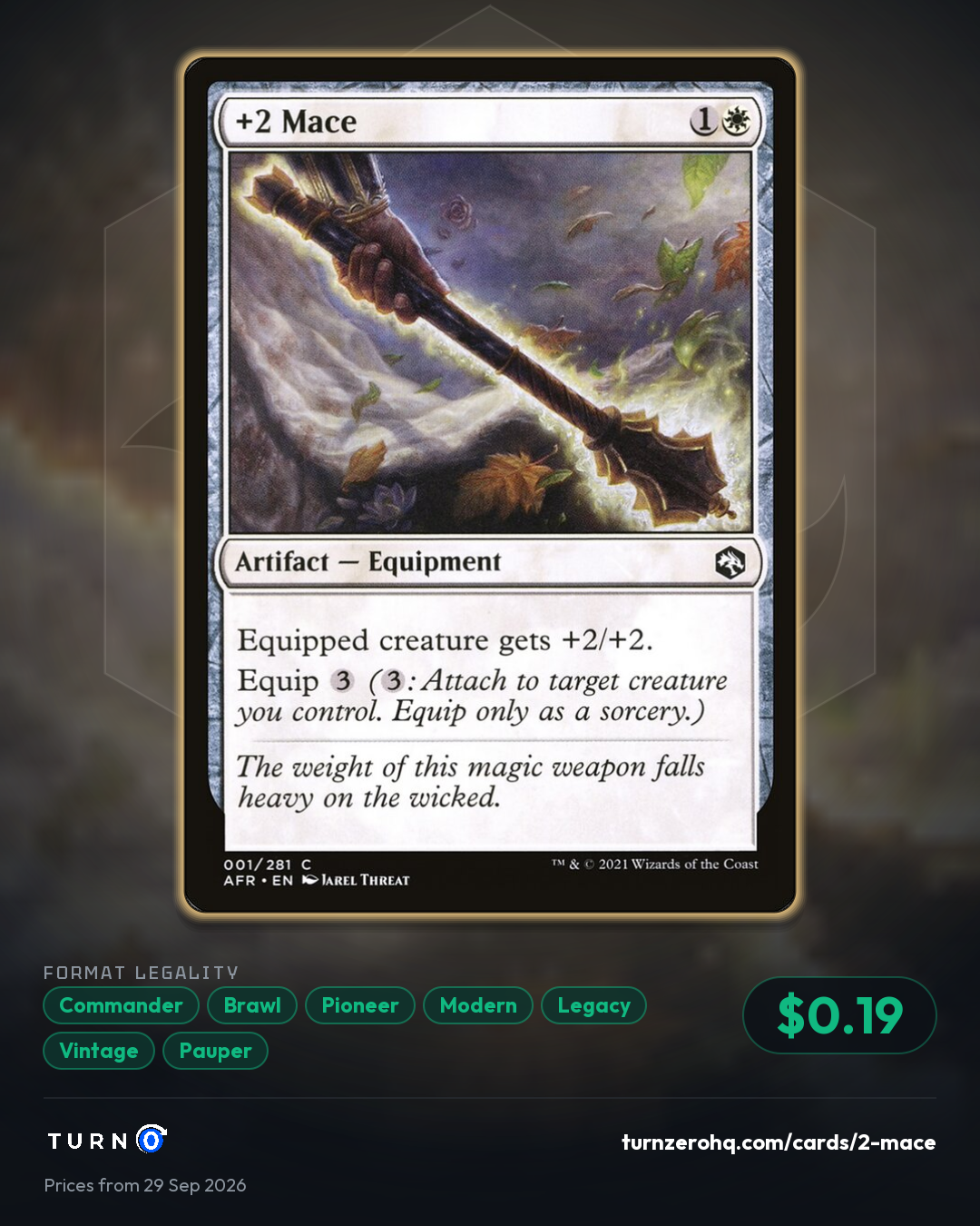 Shareable picture of +2 Mace