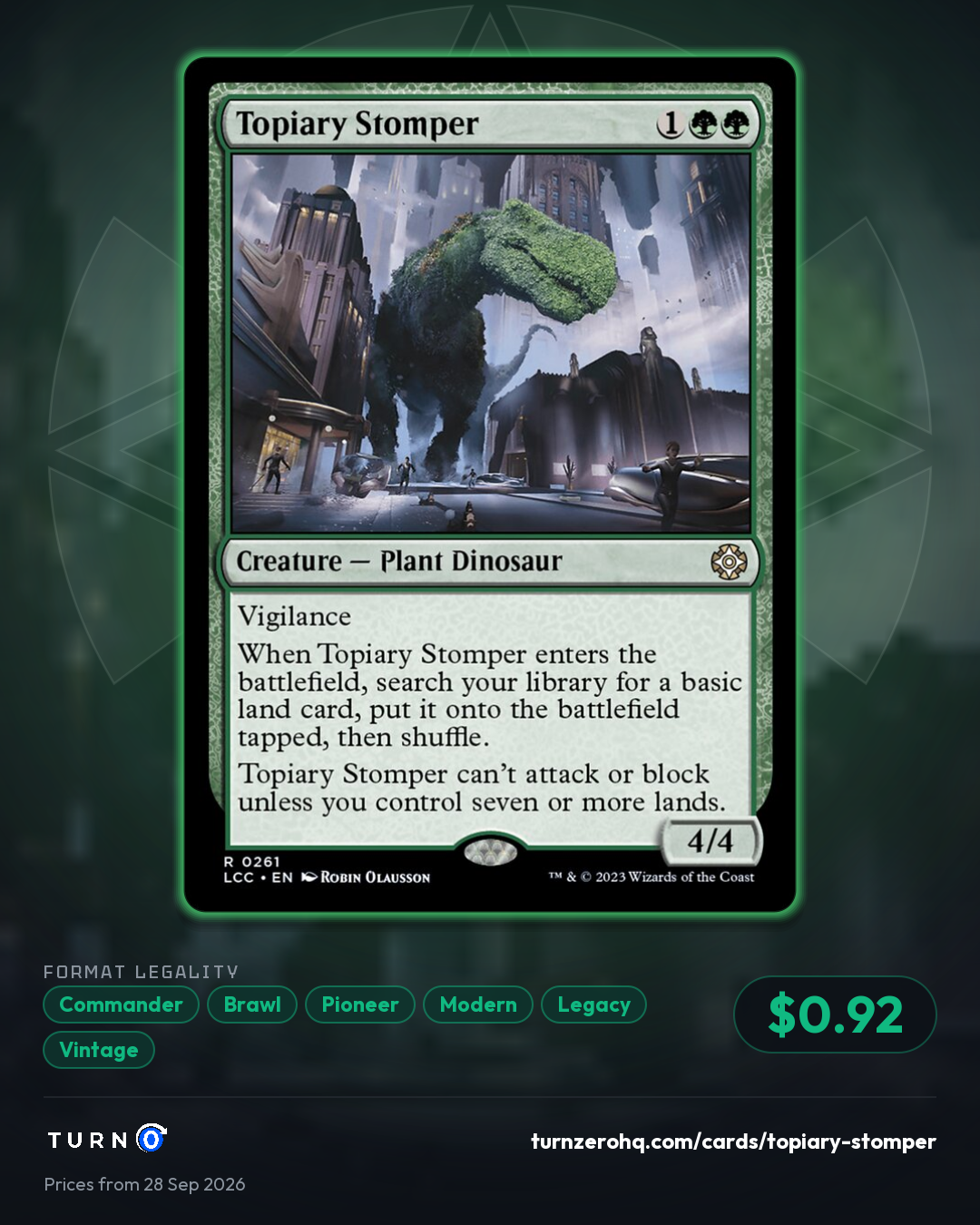 Shareable picture of Topiary Stomper