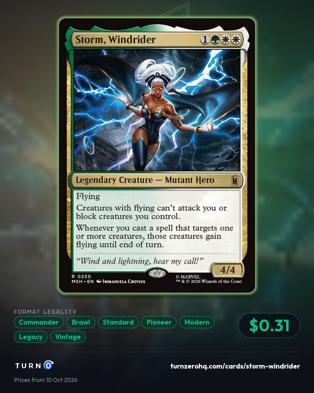 Shareable picture of Storm, Windrider