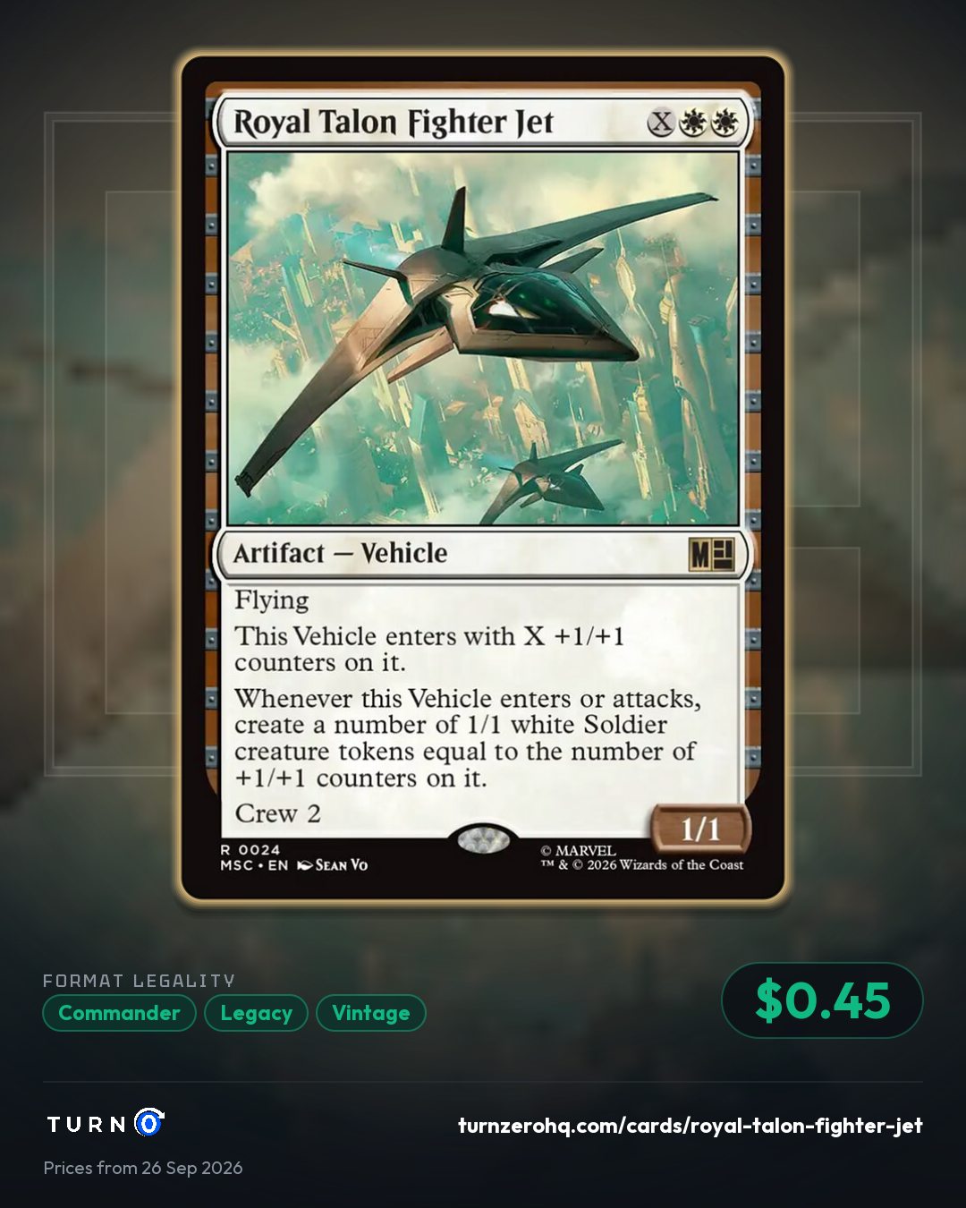 Shareable picture of Royal Talon Fighter Jet