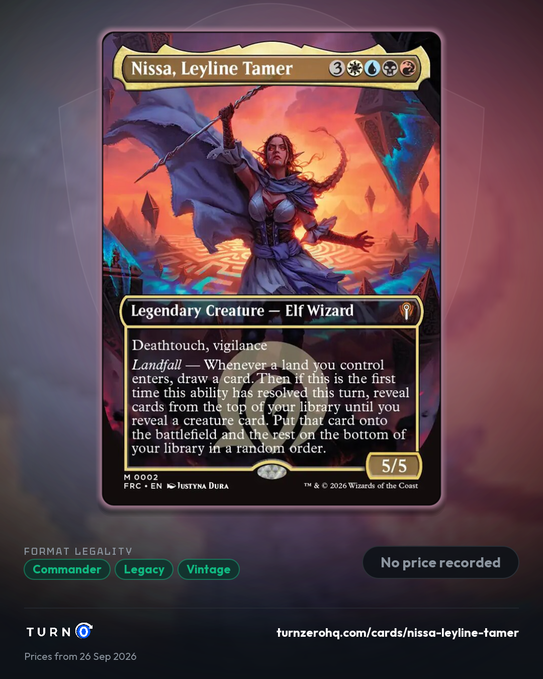 Shareable picture of Nissa, Leyline Tamer