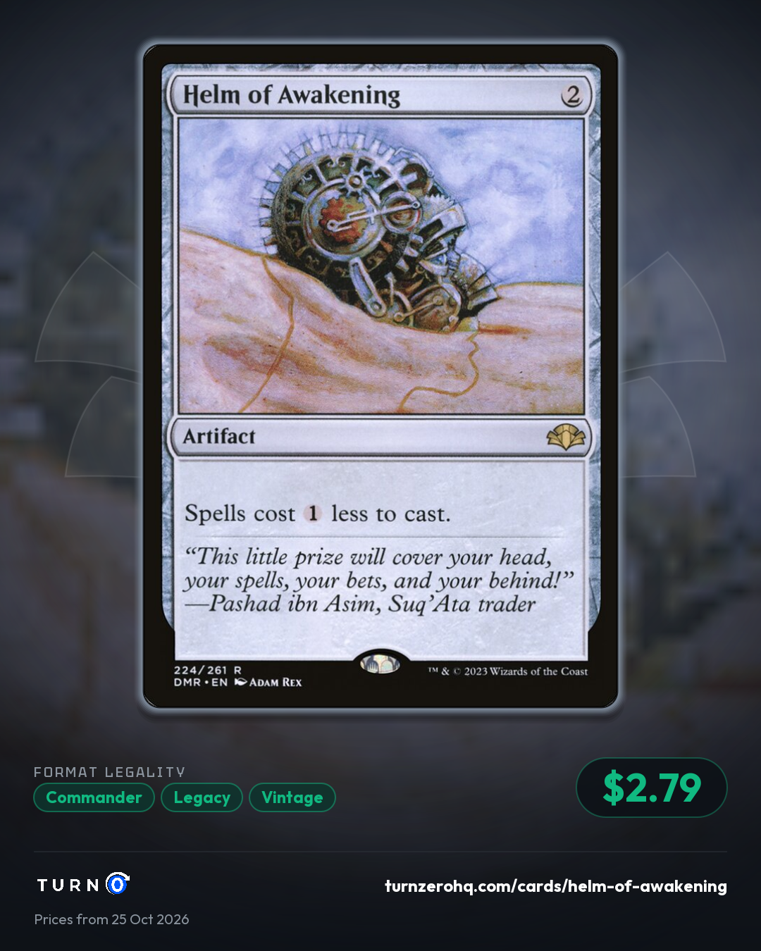 Shareable picture of Helm of Awakening