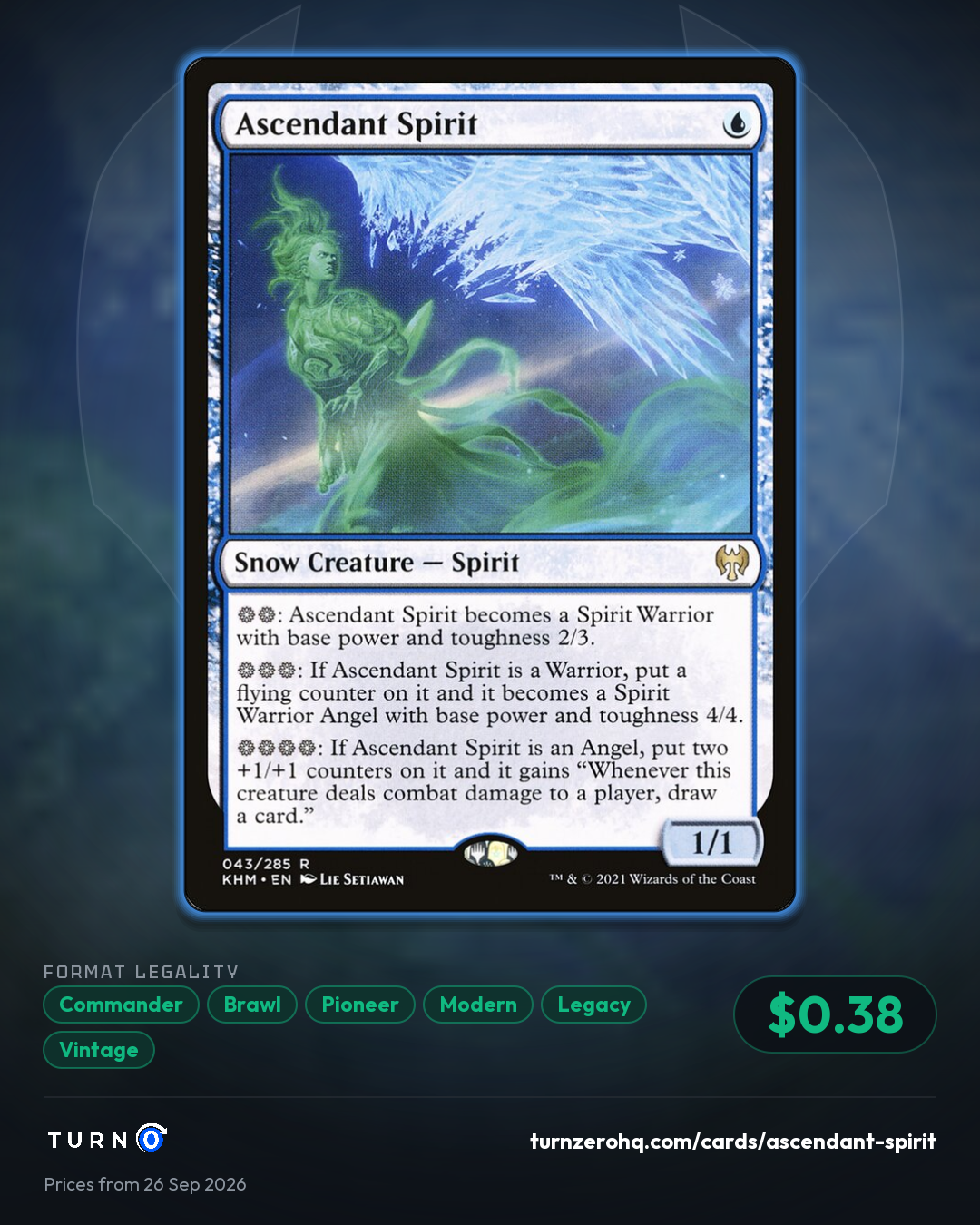 Shareable picture of Ascendant Spirit