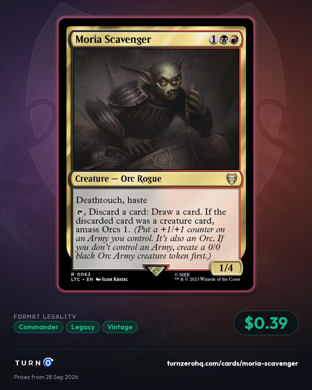 Shareable picture of Moria Scavenger