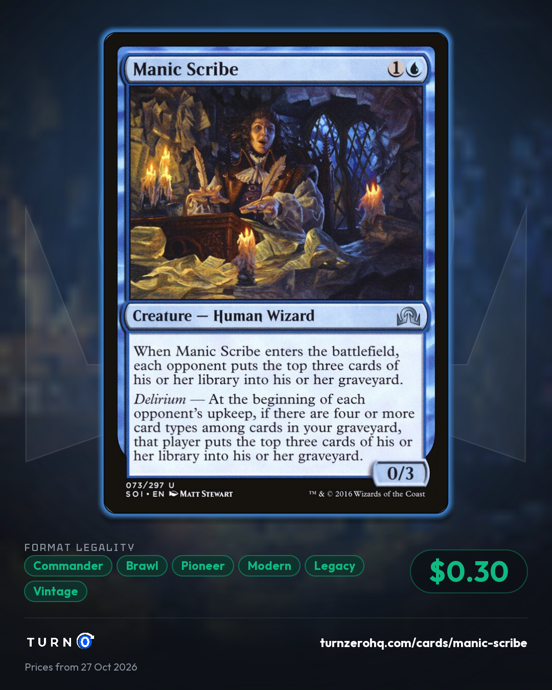 Shareable picture of Manic Scribe