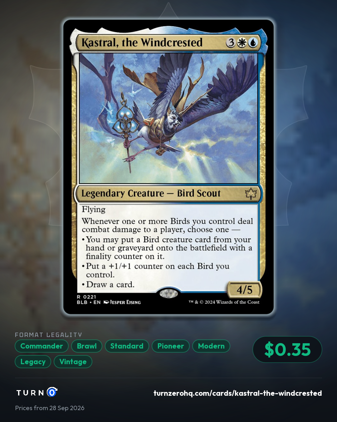 Shareable picture of Kastral, the Windcrested