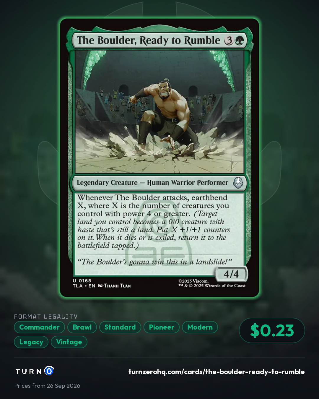 Shareable picture of The Boulder, Ready to Rumble