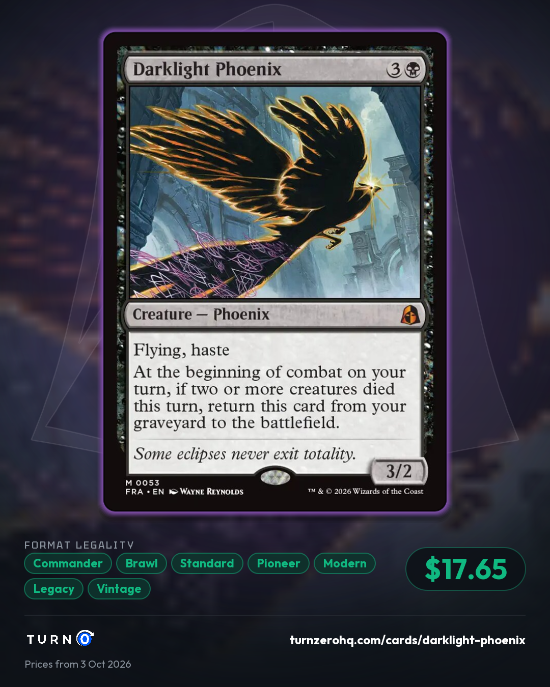 Shareable picture of Darklight Phoenix