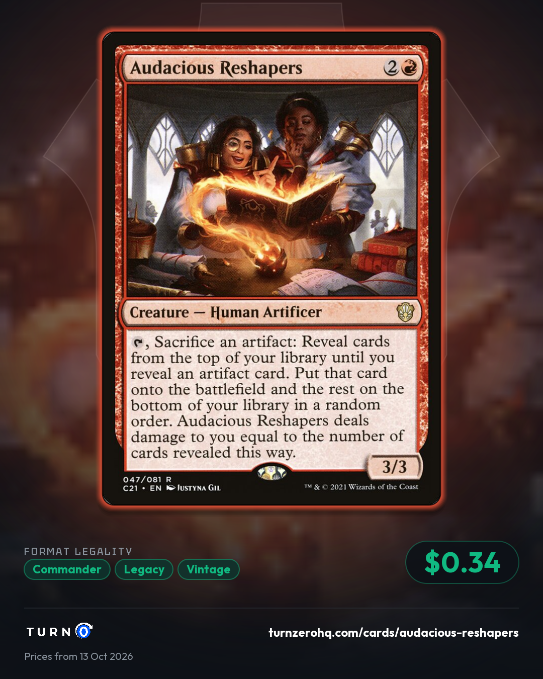 Shareable picture of Audacious Reshapers