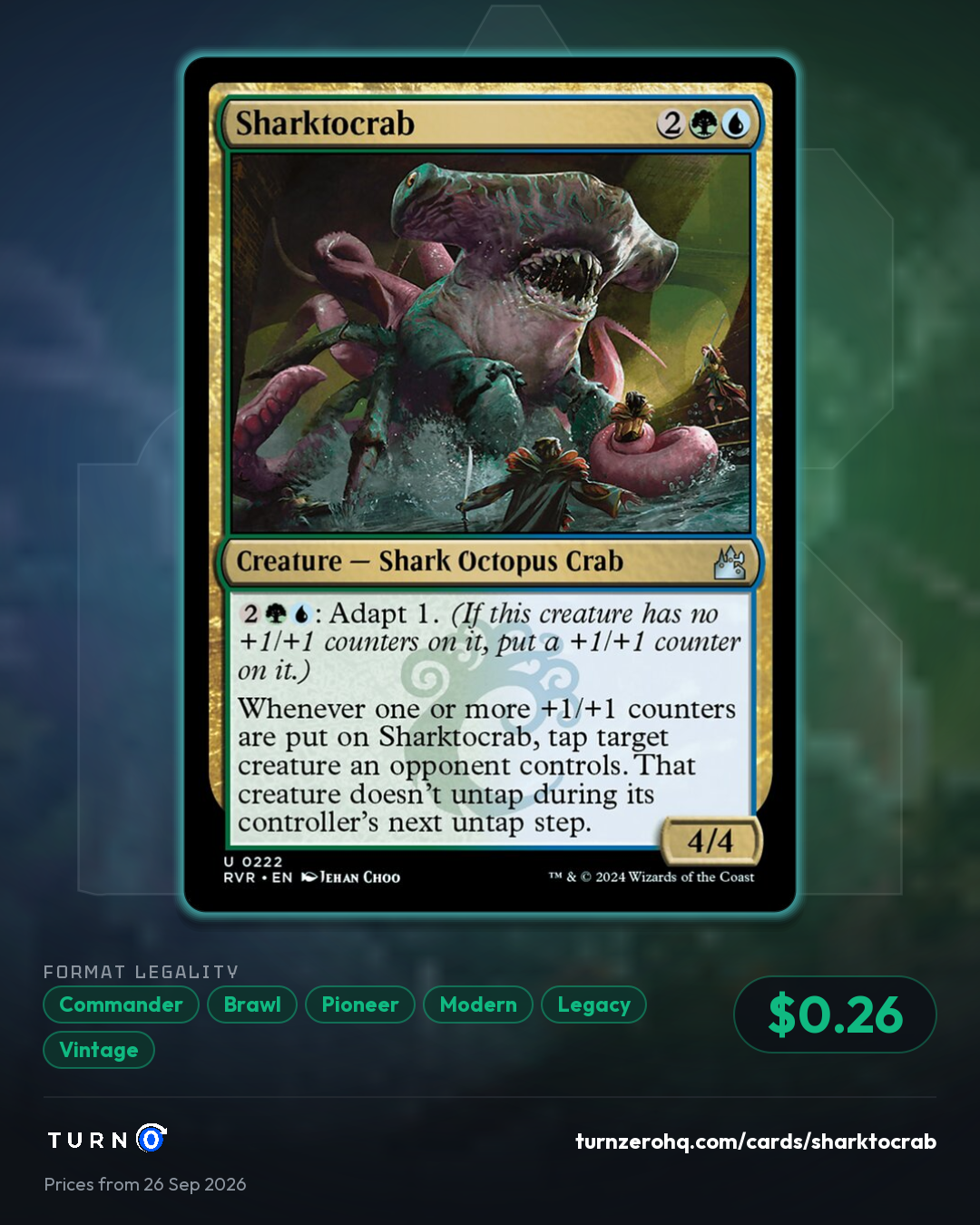 Shareable picture of Sharktocrab