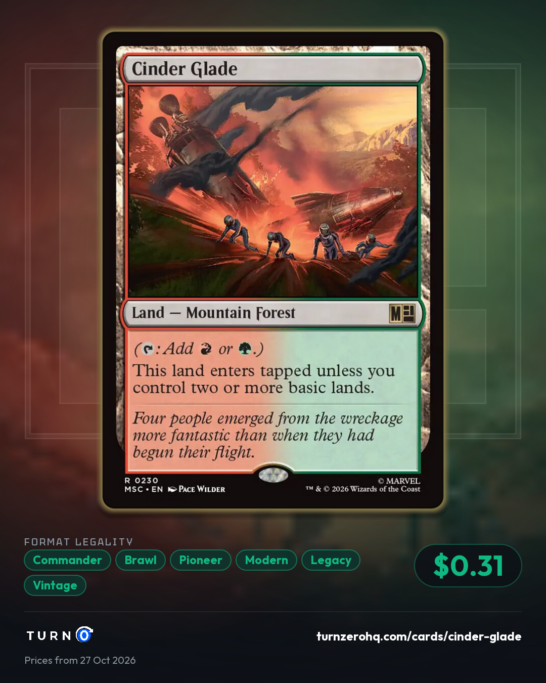 Shareable picture of Cinder Glade
