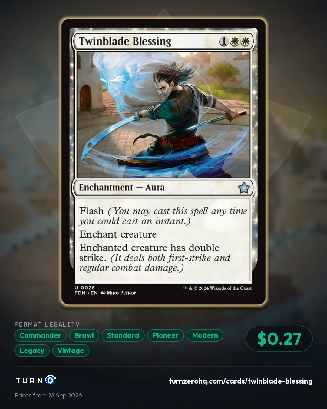 Shareable picture of Twinblade Blessing