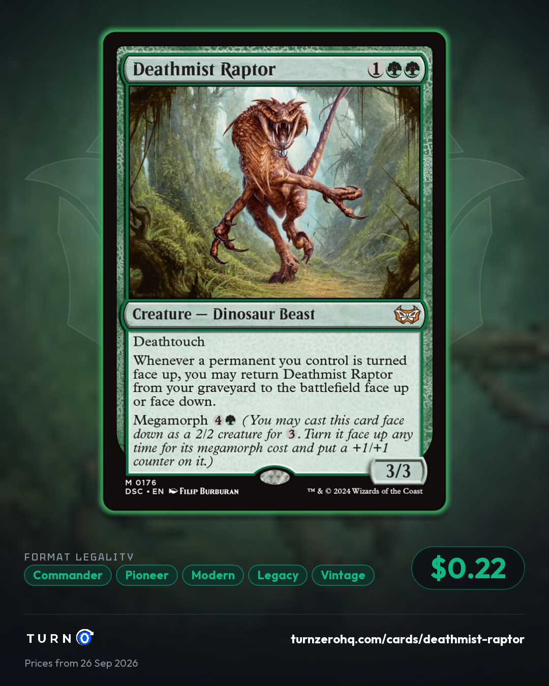 Shareable picture of Deathmist Raptor