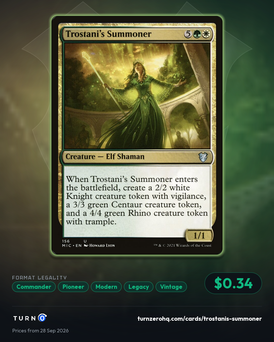 Shareable picture of Trostani's Summoner