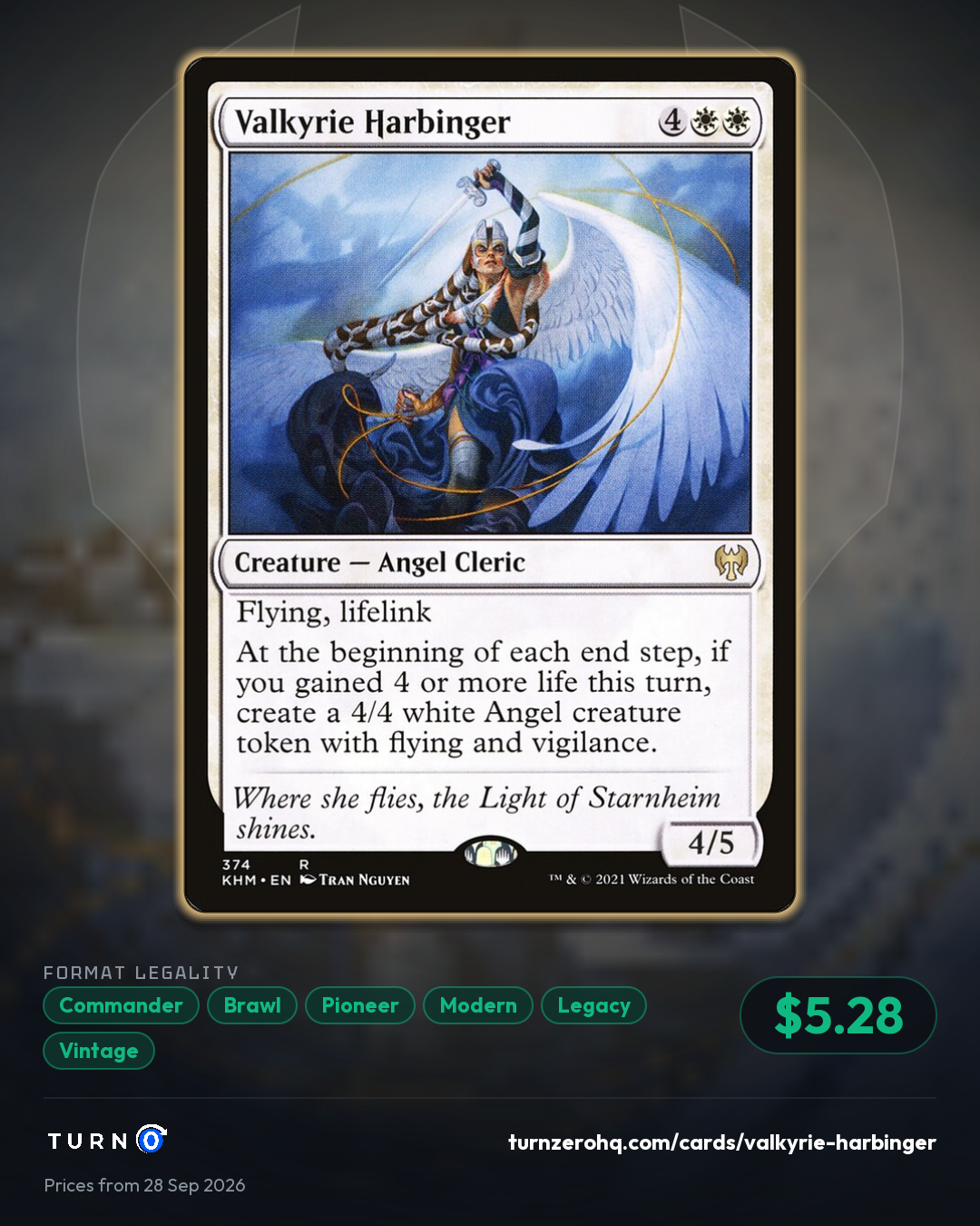 Shareable picture of Valkyrie Harbinger
