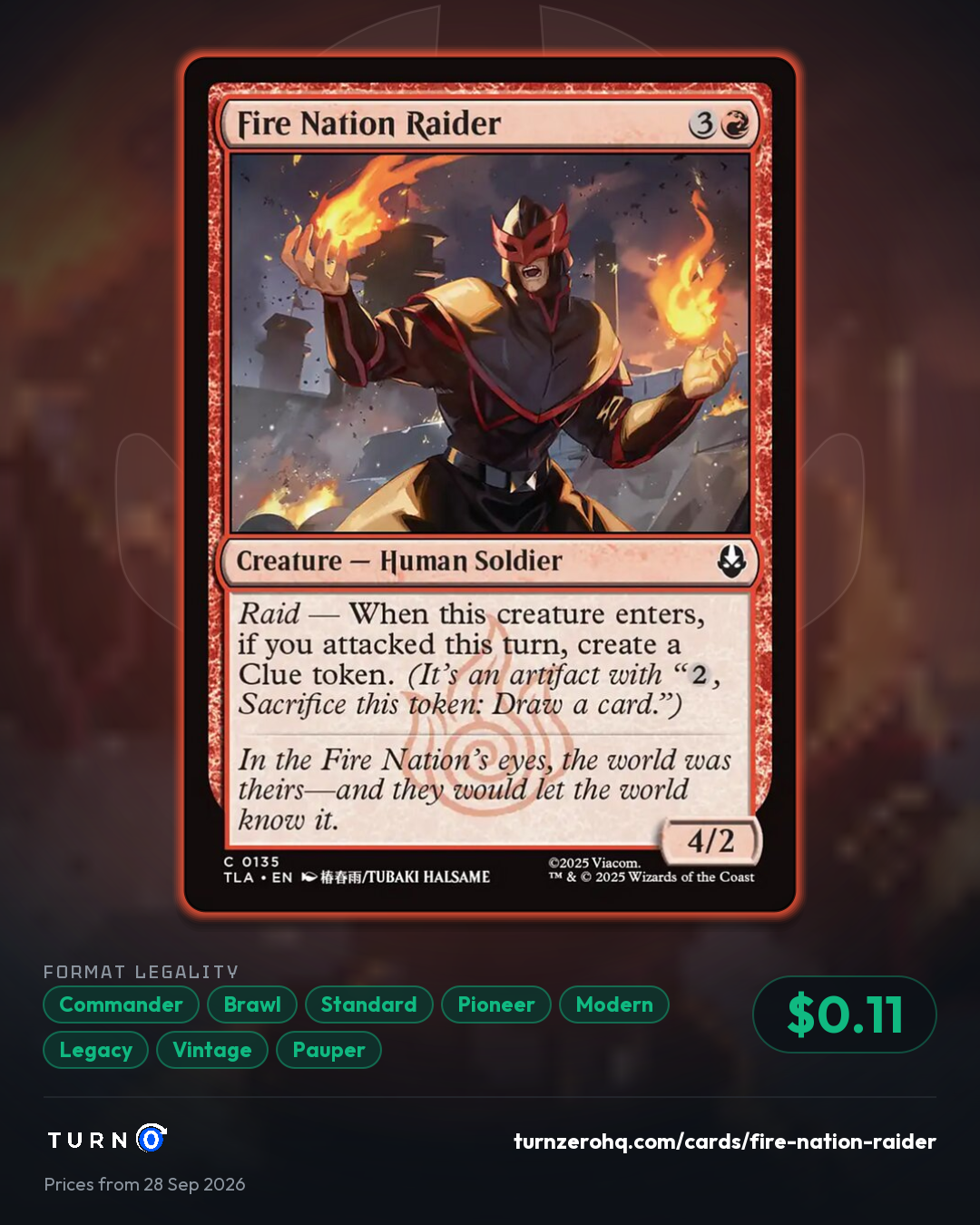 Shareable picture of Fire Nation Raider