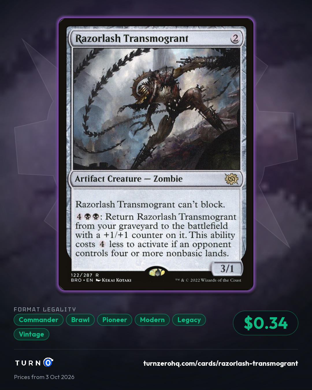 Shareable picture of Razorlash Transmogrant