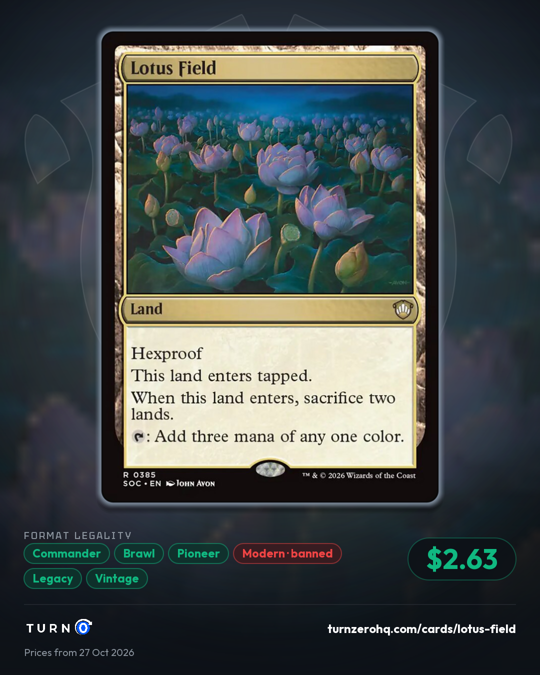 Shareable picture of Lotus Field