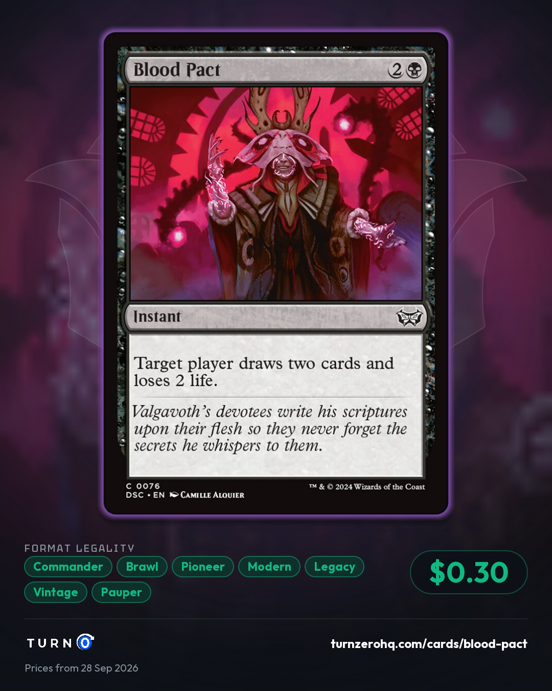 Shareable picture of Blood Pact