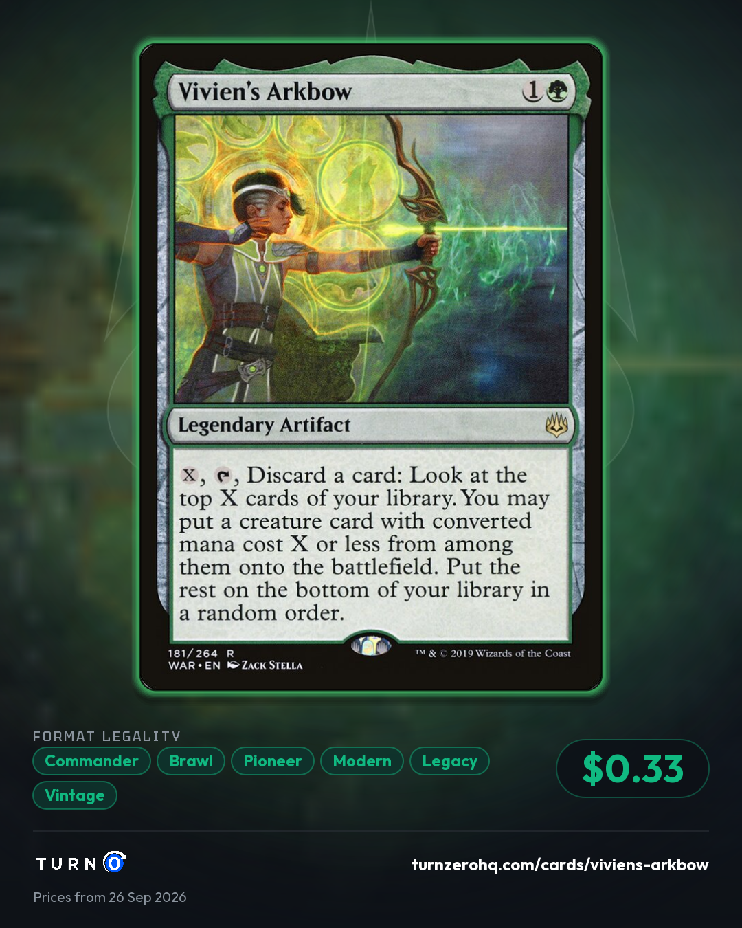 Shareable picture of Vivien's Arkbow