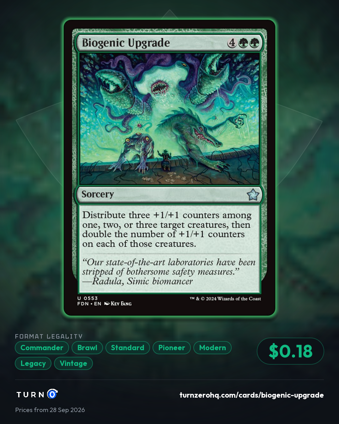 Shareable picture of Biogenic Upgrade