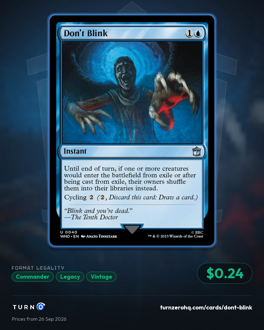 Shareable picture of Don't Blink