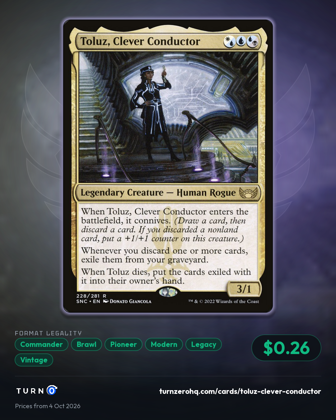 Shareable picture of Toluz, Clever Conductor