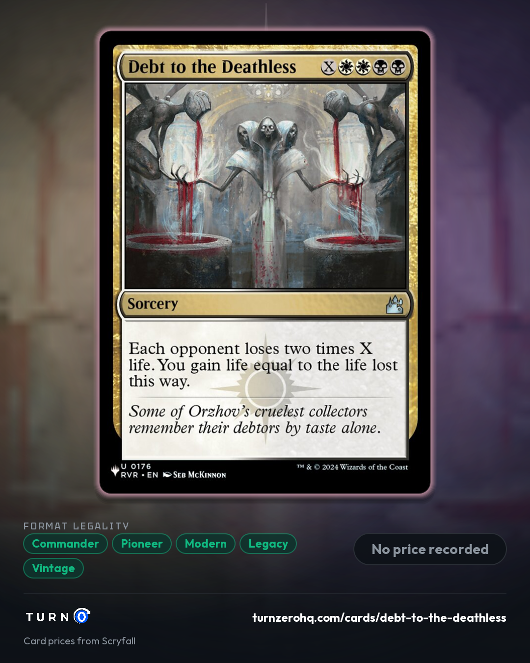 Shareable picture of Debt to the Deathless