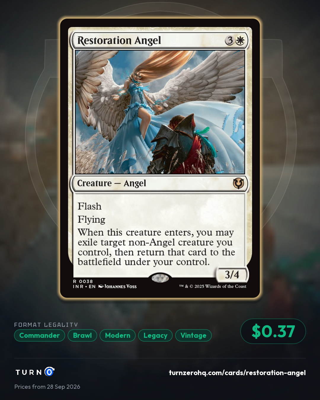 Shareable picture of Restoration Angel