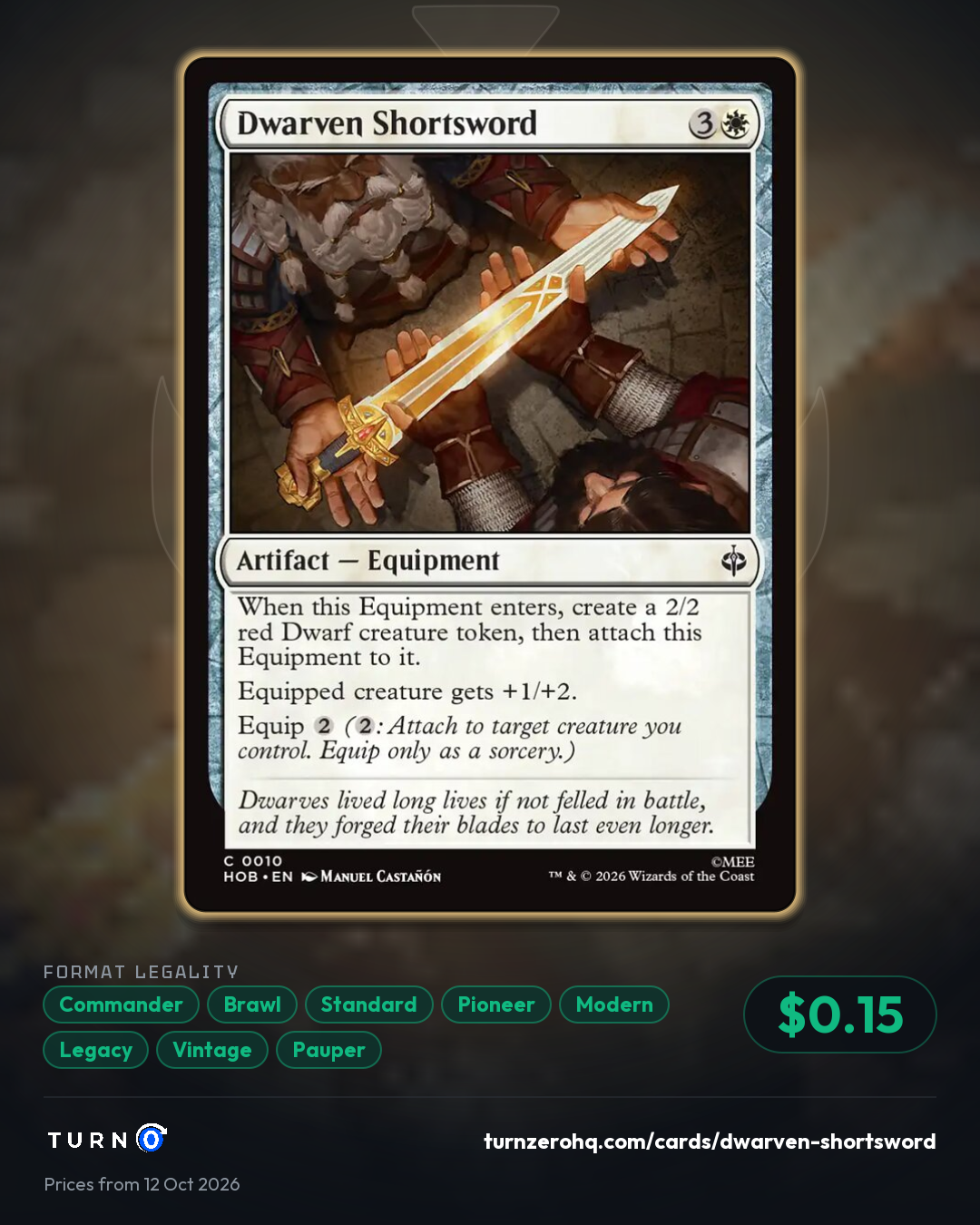 Shareable picture of Dwarven Shortsword