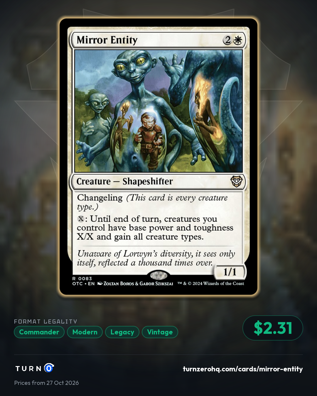 Shareable picture of Mirror Entity