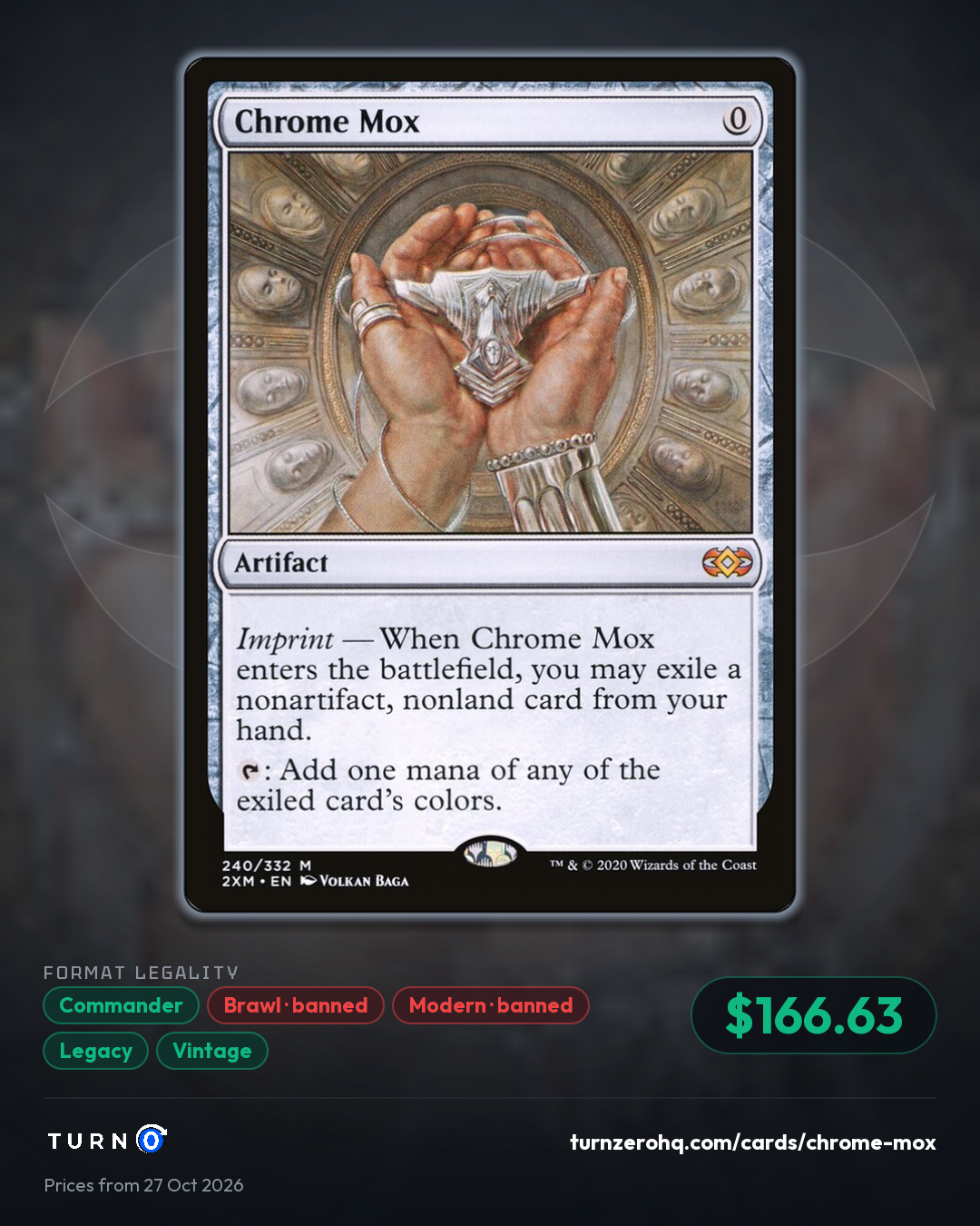 Shareable picture of Chrome Mox