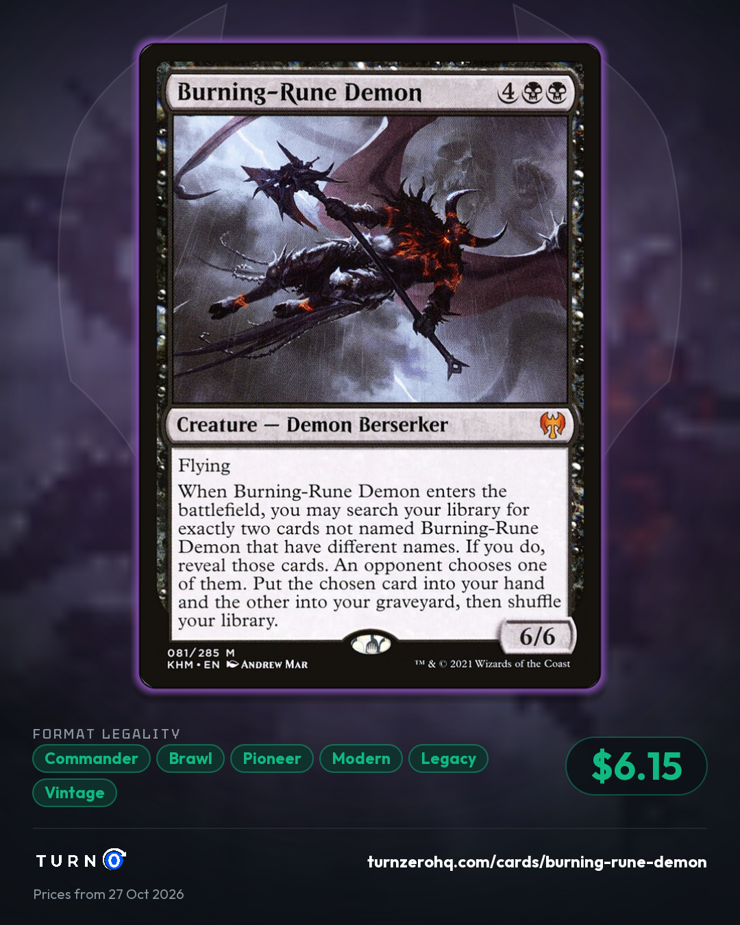 Shareable picture of Burning-Rune Demon