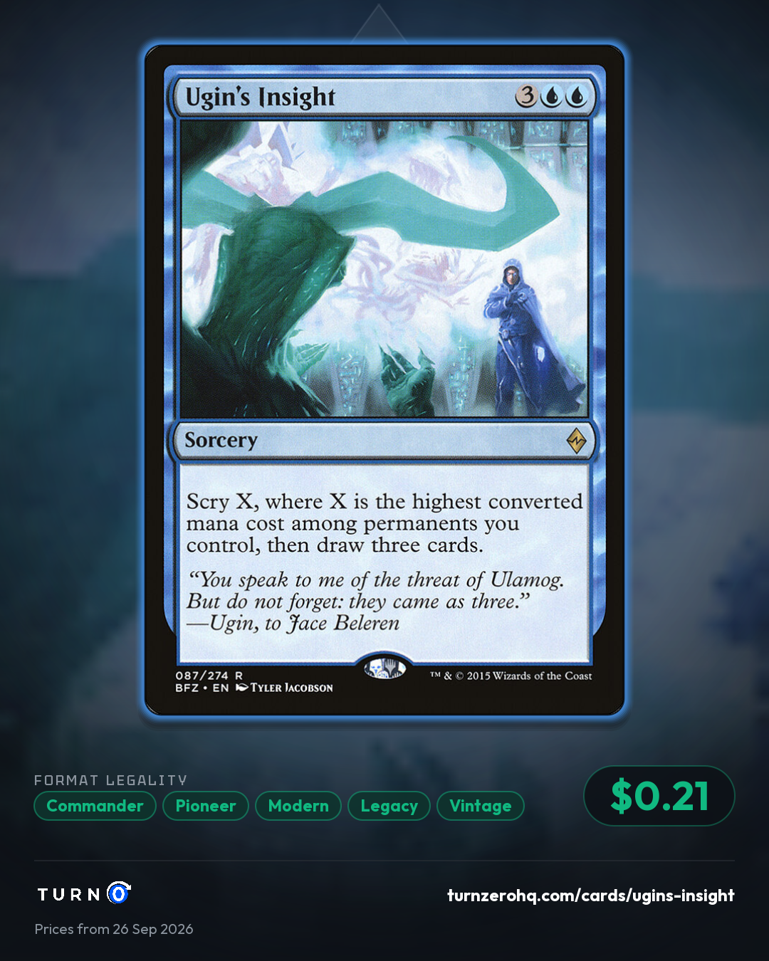 Shareable picture of Ugin's Insight