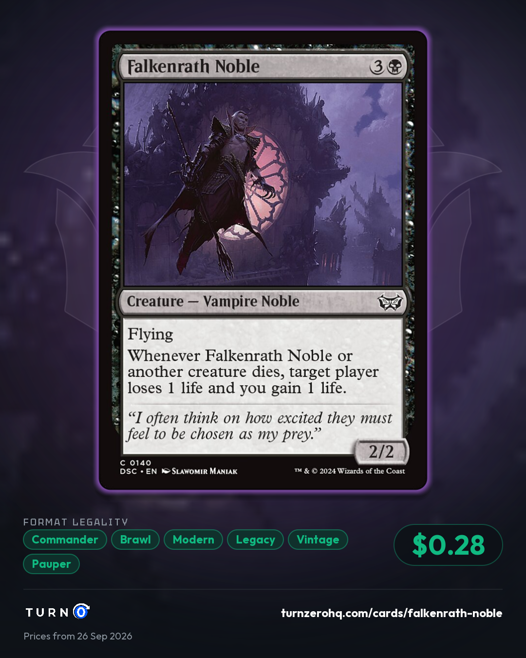 Shareable picture of Falkenrath Noble