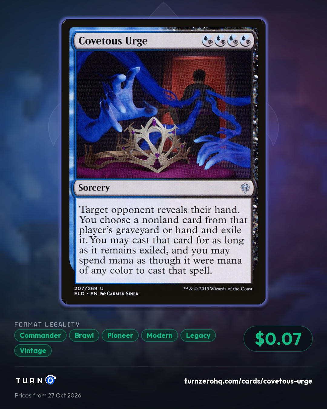 Shareable picture of Covetous Urge