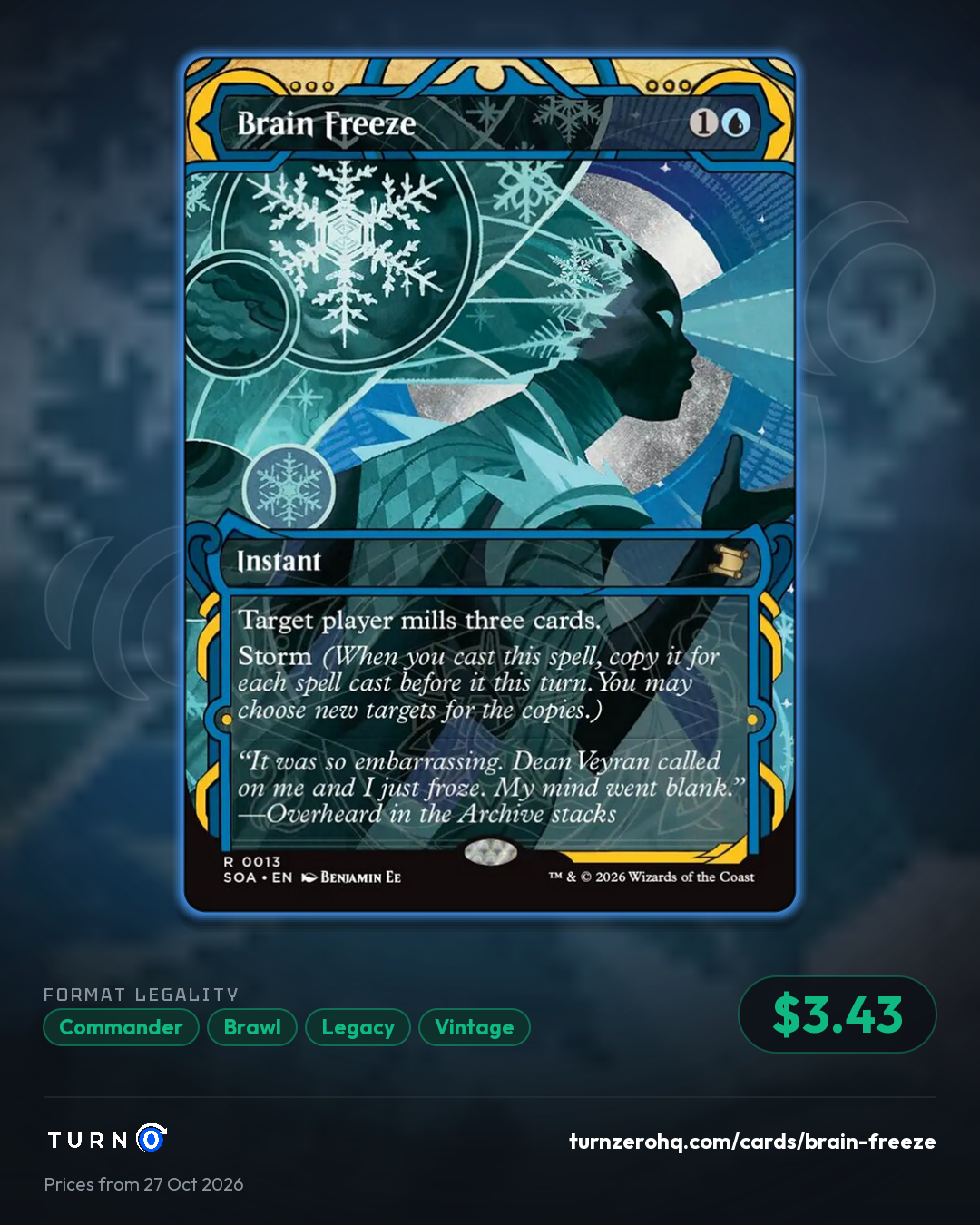 Shareable picture of Brain Freeze