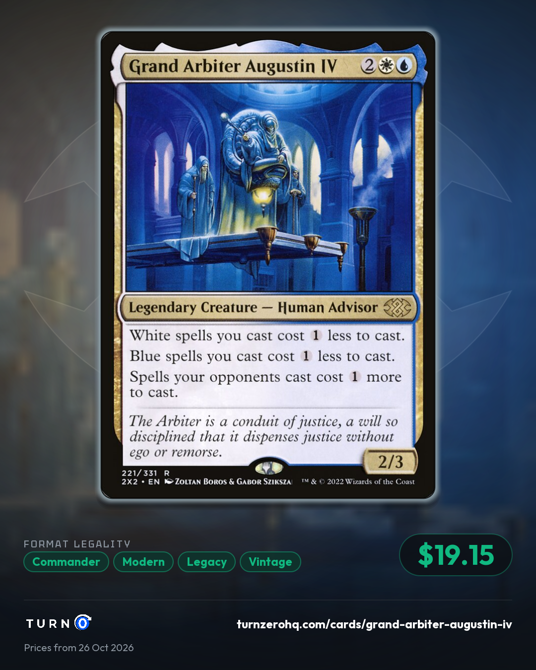 Shareable picture of Grand Arbiter Augustin IV