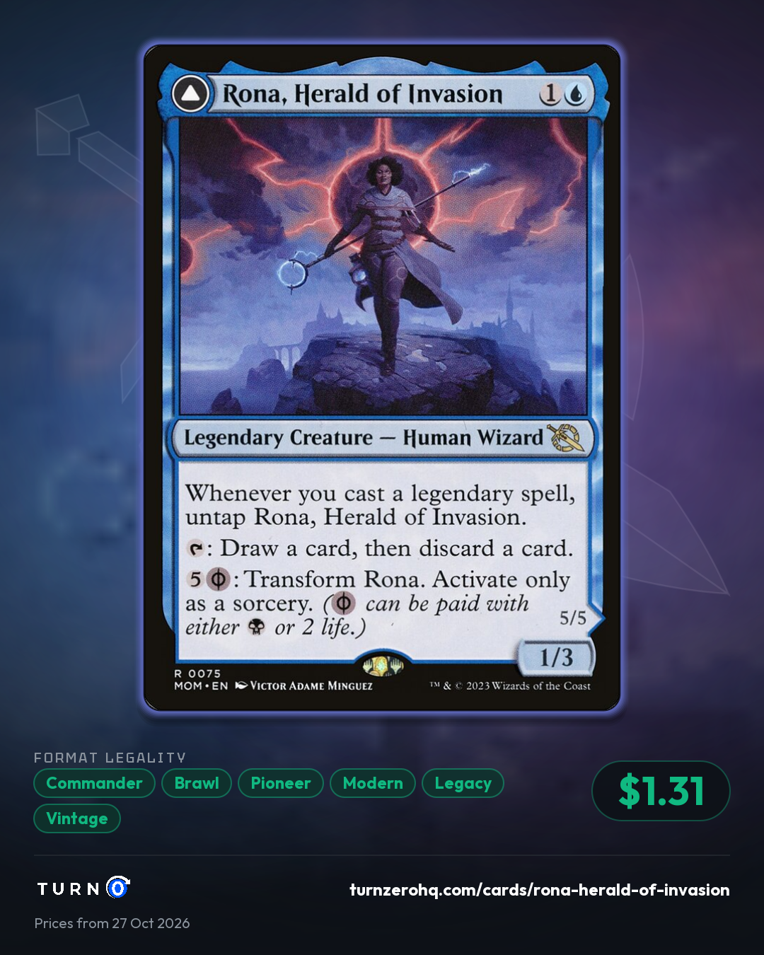 Shareable picture of Rona, Herald of Invasion