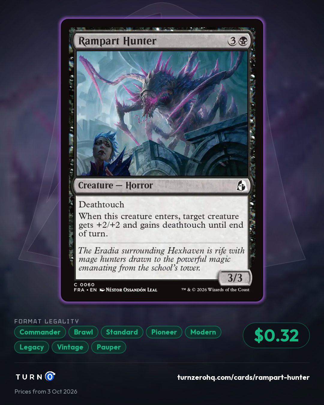 Shareable picture of Rampart Hunter