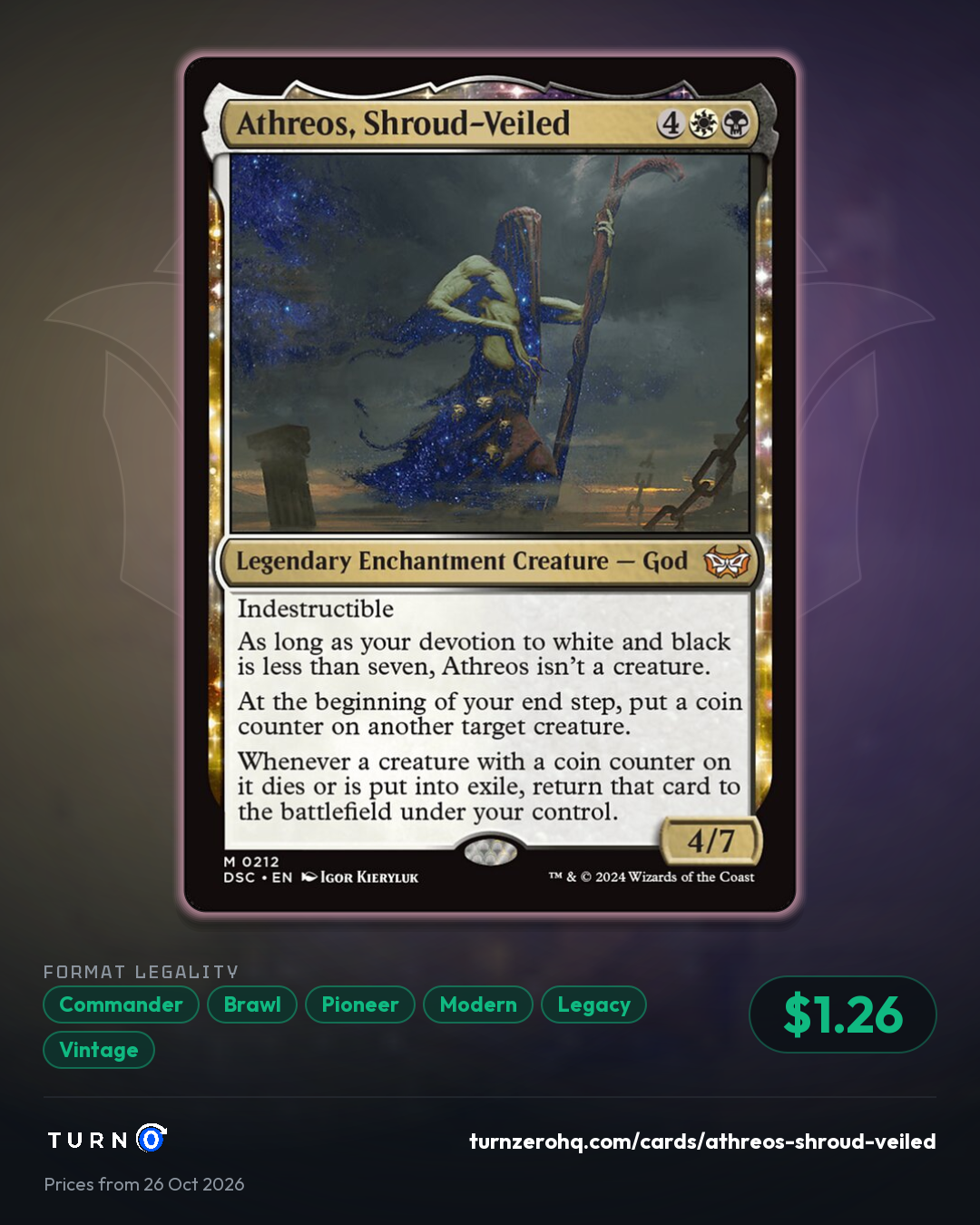 Shareable picture of Athreos, Shroud-Veiled