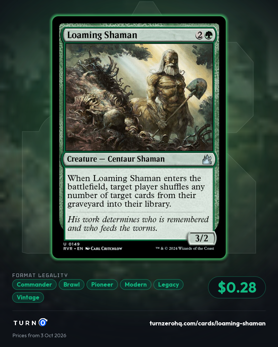 Shareable picture of Loaming Shaman
