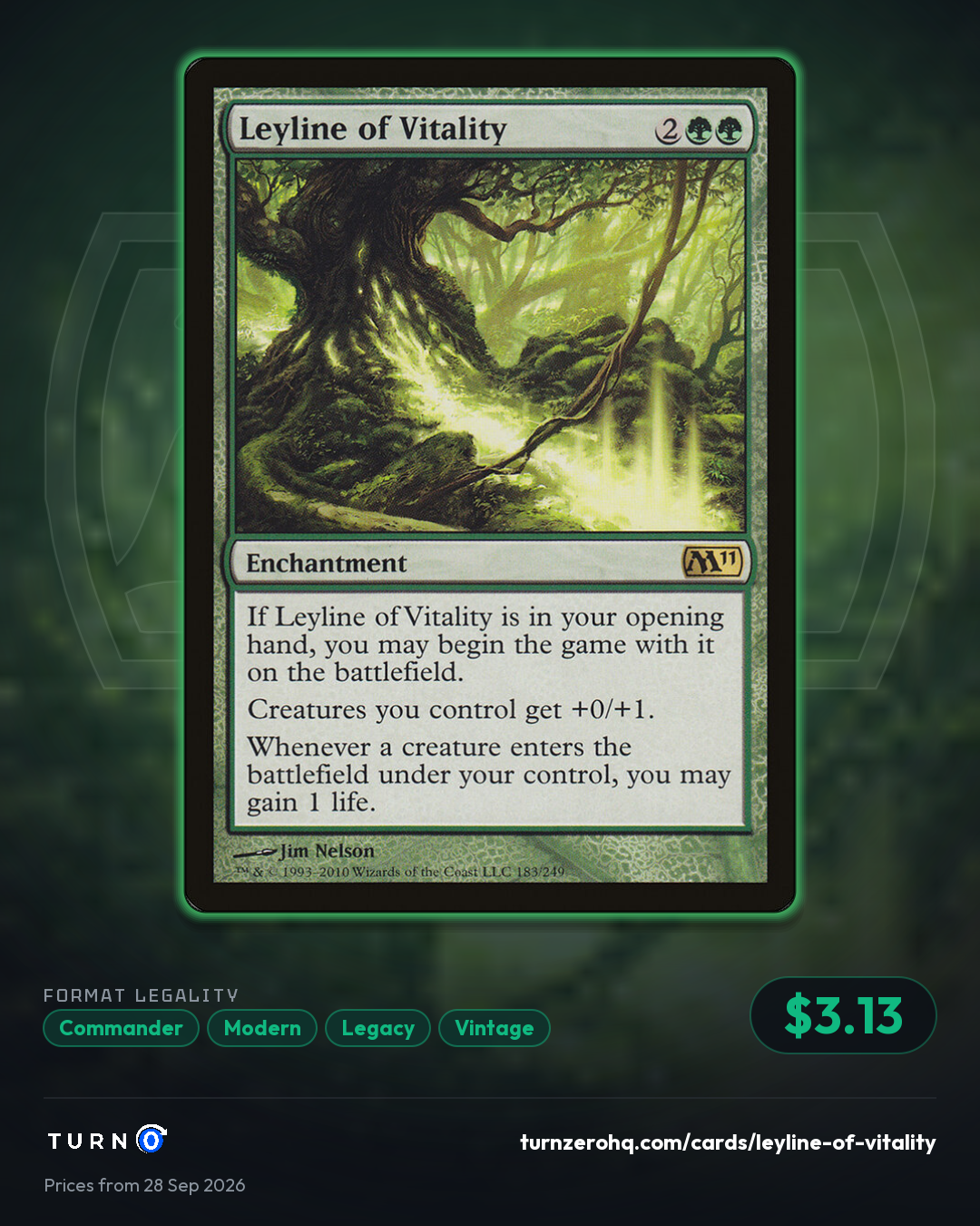 Shareable picture of Leyline of Vitality