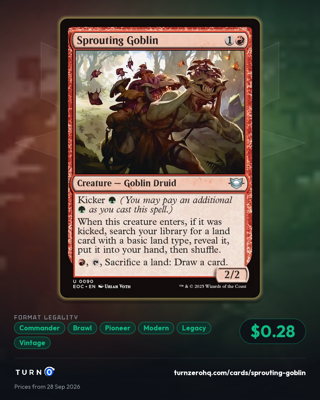 Shareable picture of Sprouting Goblin
