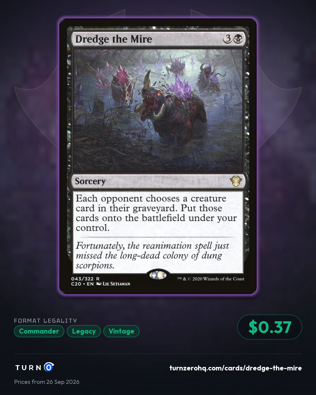 Shareable picture of Dredge the Mire