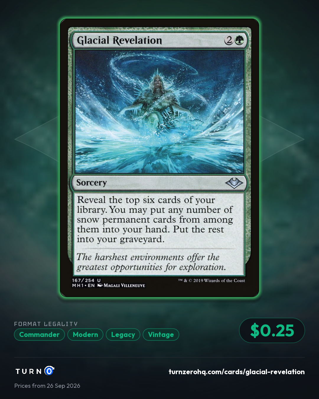 Shareable picture of Glacial Revelation