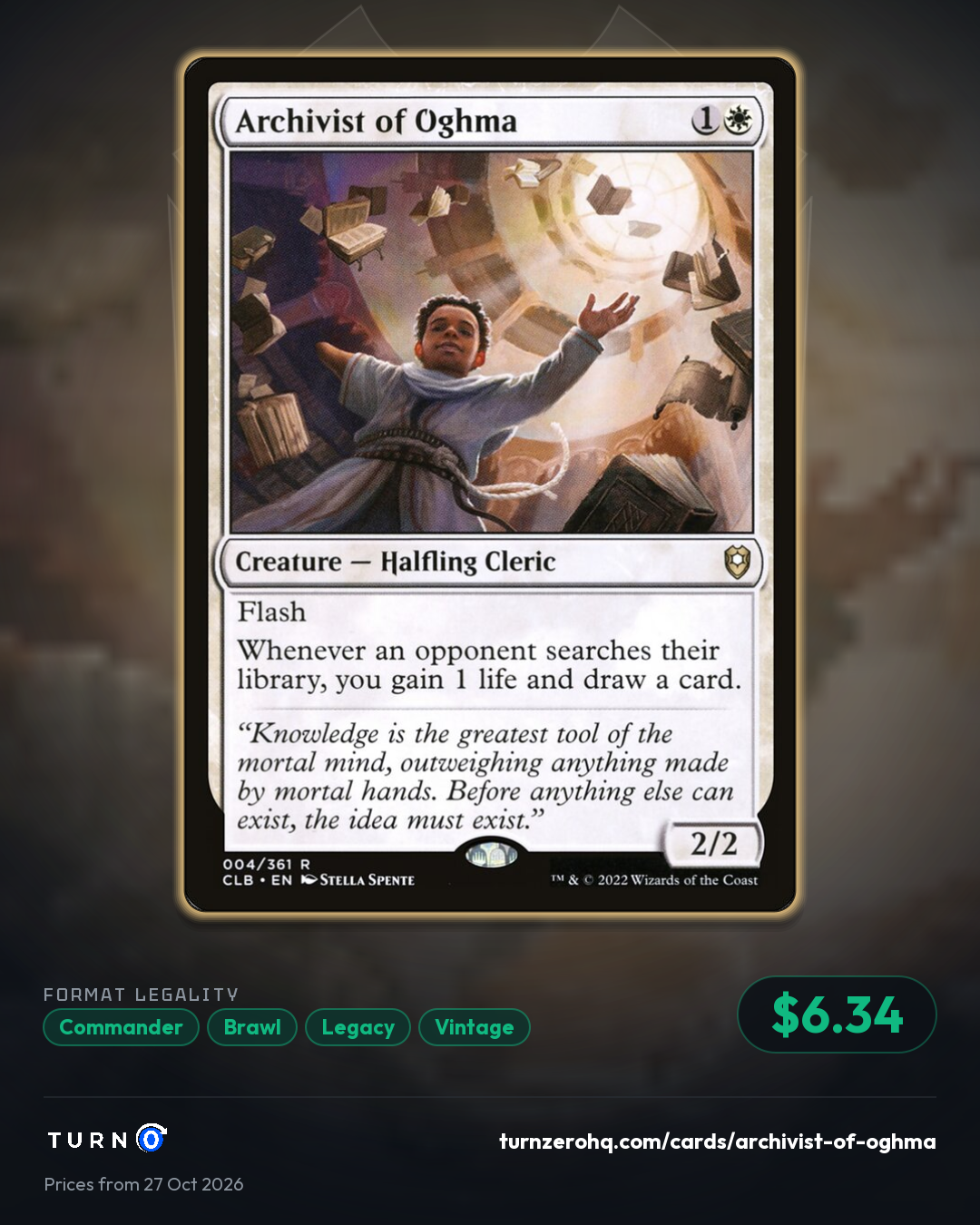 Shareable picture of Archivist of Oghma