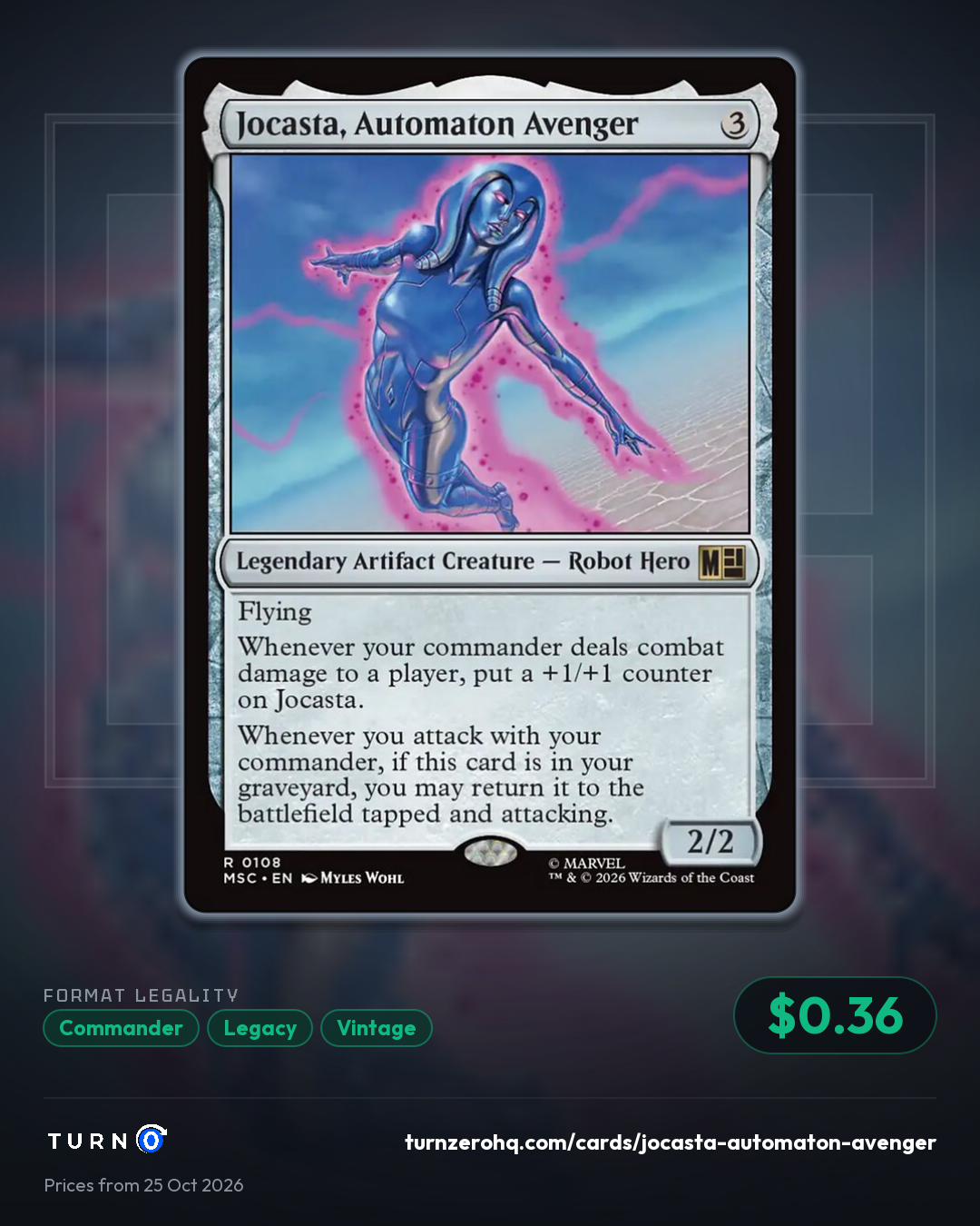 Shareable picture of Jocasta, Automaton Avenger