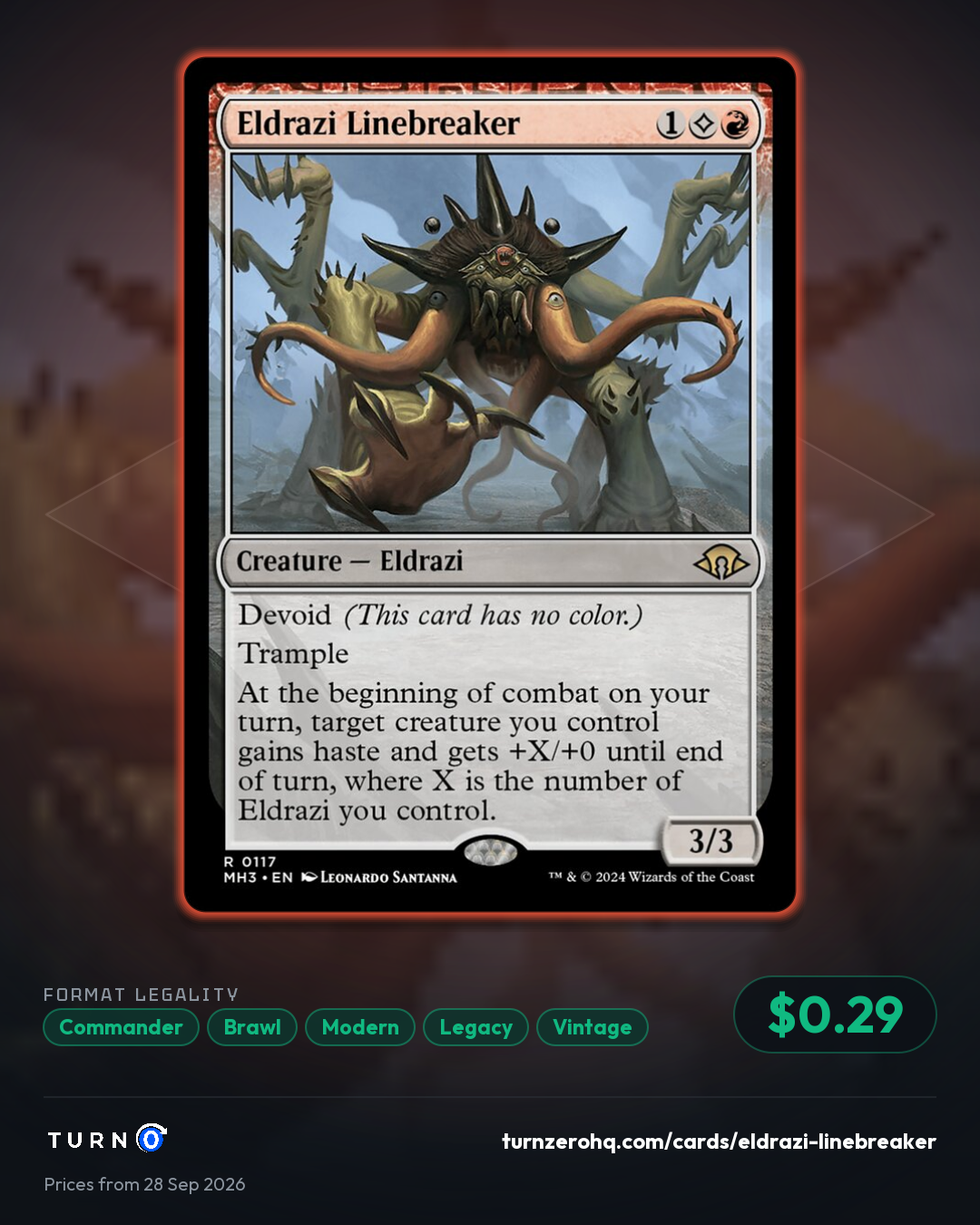 Shareable picture of Eldrazi Linebreaker